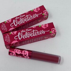 Lot 2 Lime Crime RED VELVET Velvetines Liquid Matte Lipstick NEW Disc